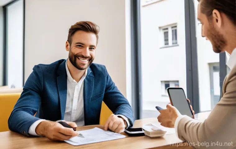 벨기에 은행 계좌 개설 - **Prompt:** A split image contrasting traditional and digital banking in Belgium. On the left, a wel...